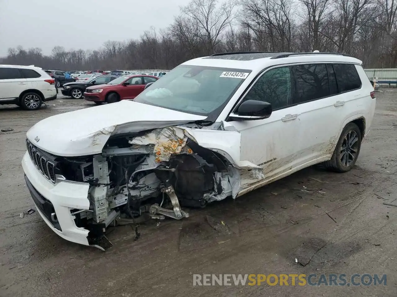 1 Photograph of a damaged car 1C4RJKDG6M8149382 JEEP GRAND CHER 2021