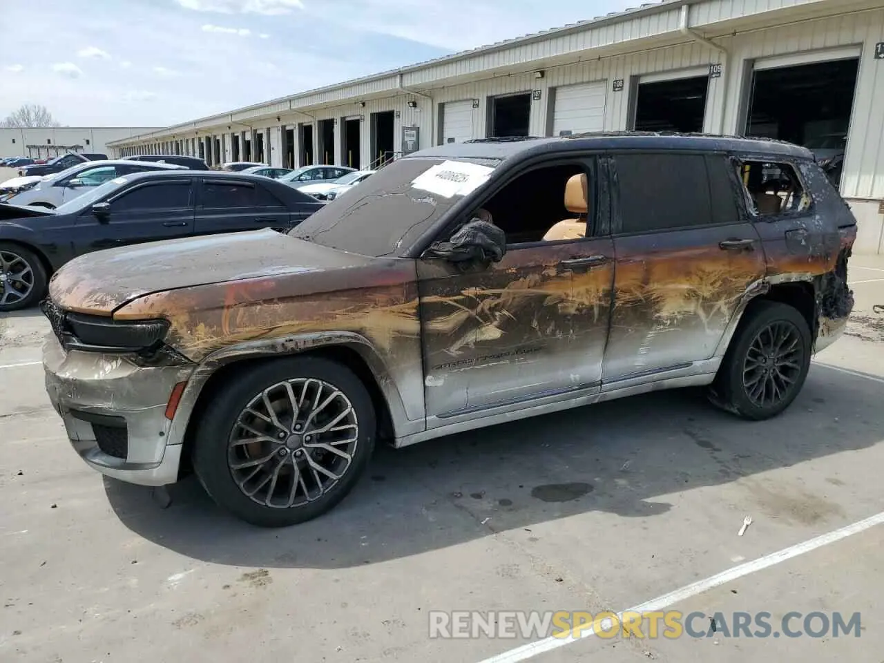 1 Photograph of a damaged car 1C4RJKET7M8184248 JEEP GRAND CHER 2021