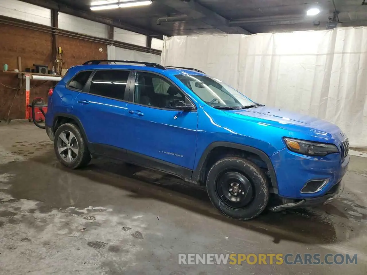 4 Photograph of a damaged car 1C4PJMDX3ND540954 JEEP GRAND CHER 2022