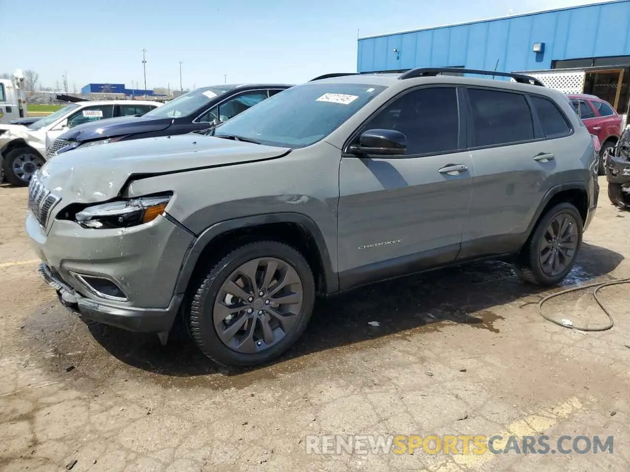 1 Photograph of a damaged car 1C4PJMDX7ND541072 JEEP GRAND CHER 2022