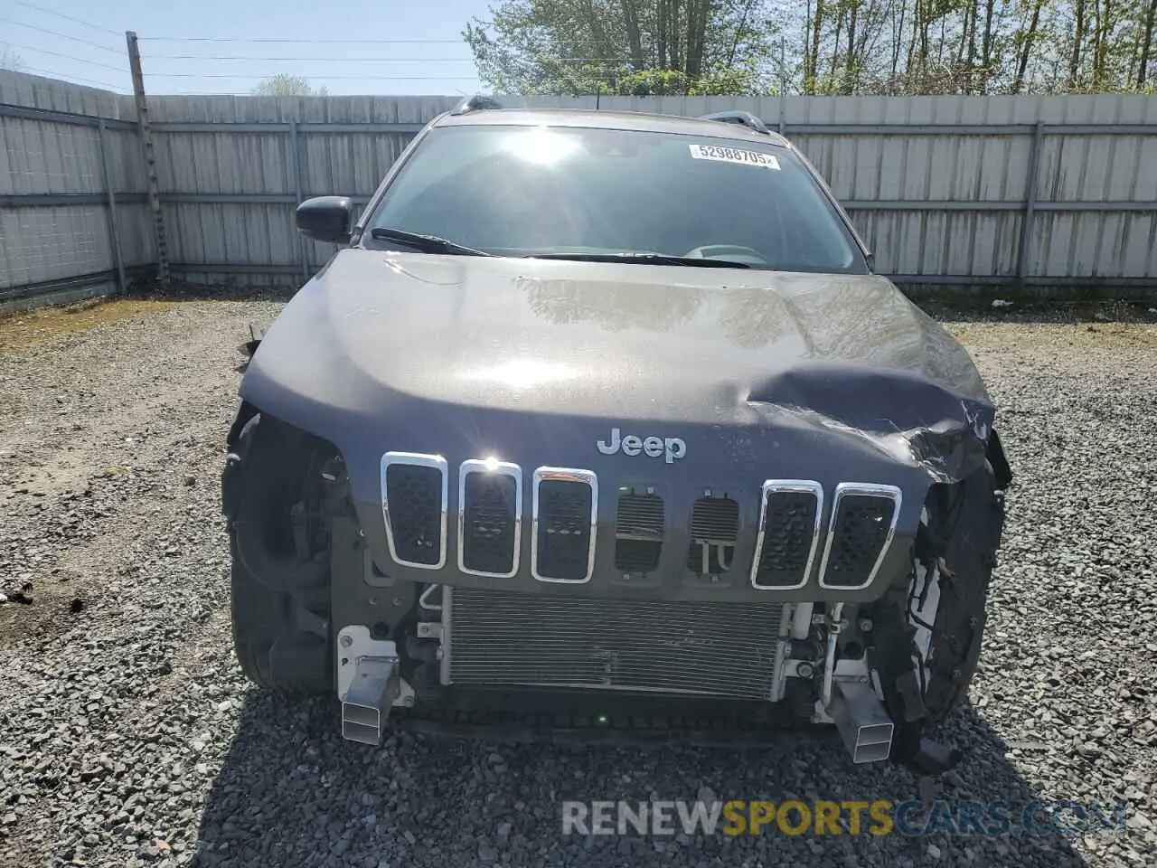 5 Photograph of a damaged car 1C4PJMMN4ND503829 JEEP GRAND CHER 2022