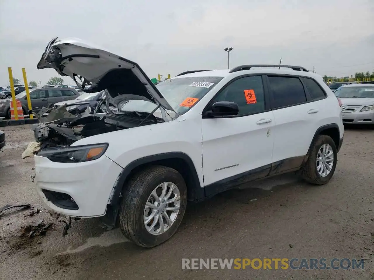 1 Photograph of a damaged car 1C4PJMMX2ND549970 JEEP GRAND CHER 2022