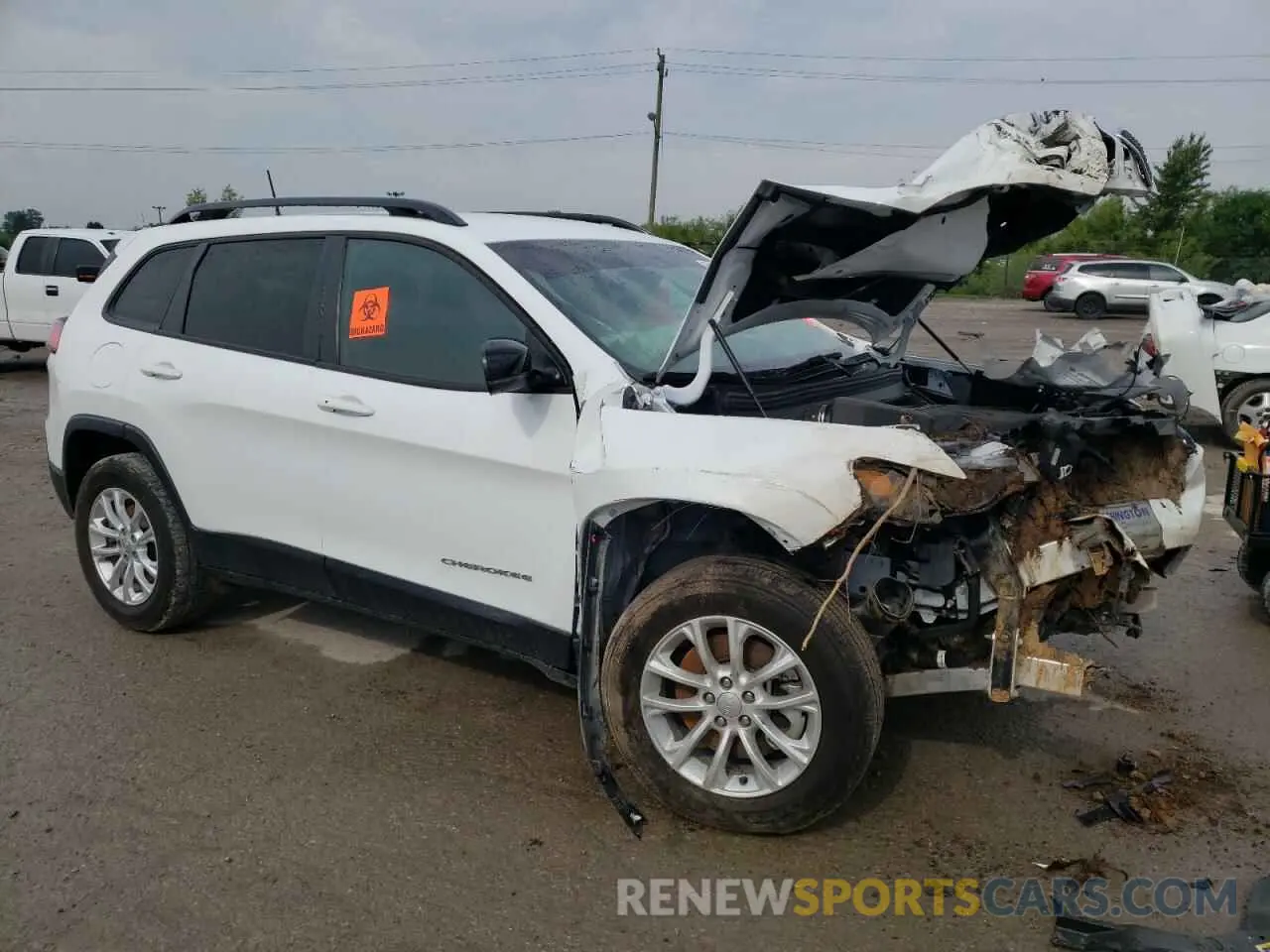 4 Photograph of a damaged car 1C4PJMMX2ND549970 JEEP GRAND CHER 2022