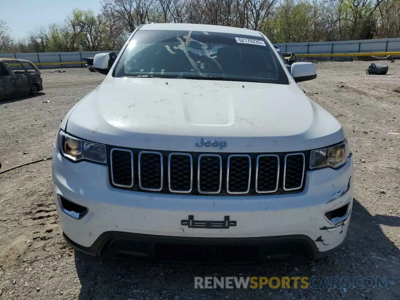 5 Photograph of a damaged car 1C4RJEAG1NC155952 JEEP GRAND CHER 2022