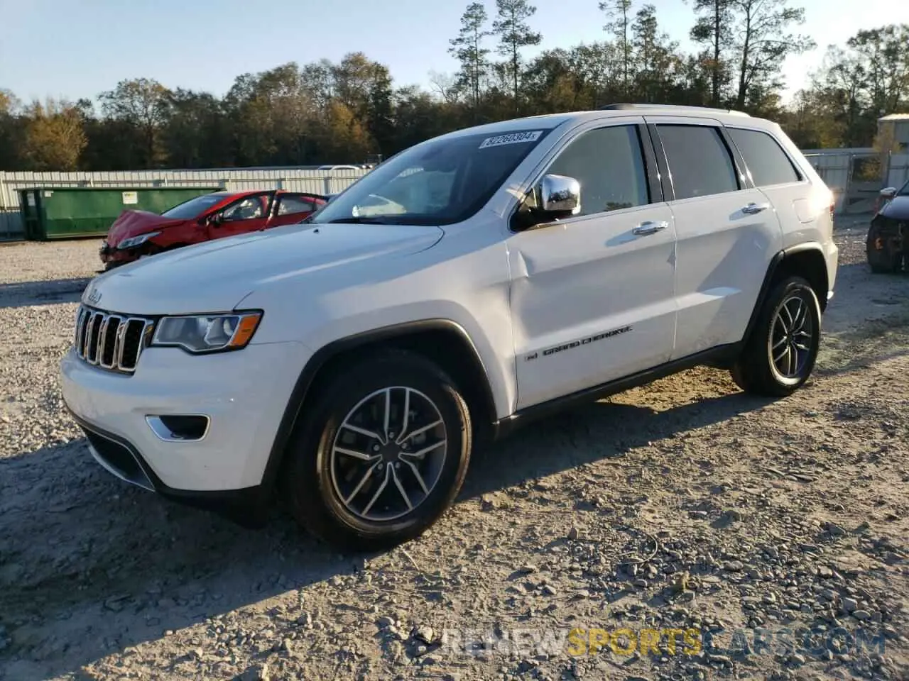 1 Photograph of a damaged car 1C4RJEBG1NC126109 JEEP GRAND CHER 2022
