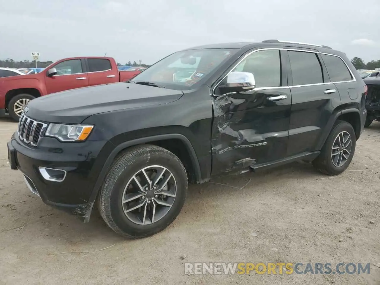 1 Photograph of a damaged car 1C4RJEBG7NC126826 JEEP GRAND CHER 2022