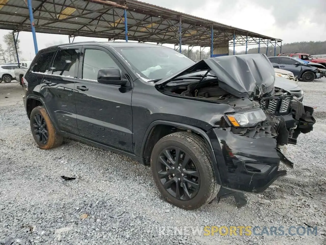 4 Photograph of a damaged car 1C4RJFAG0NC146505 JEEP GRAND CHER 2022