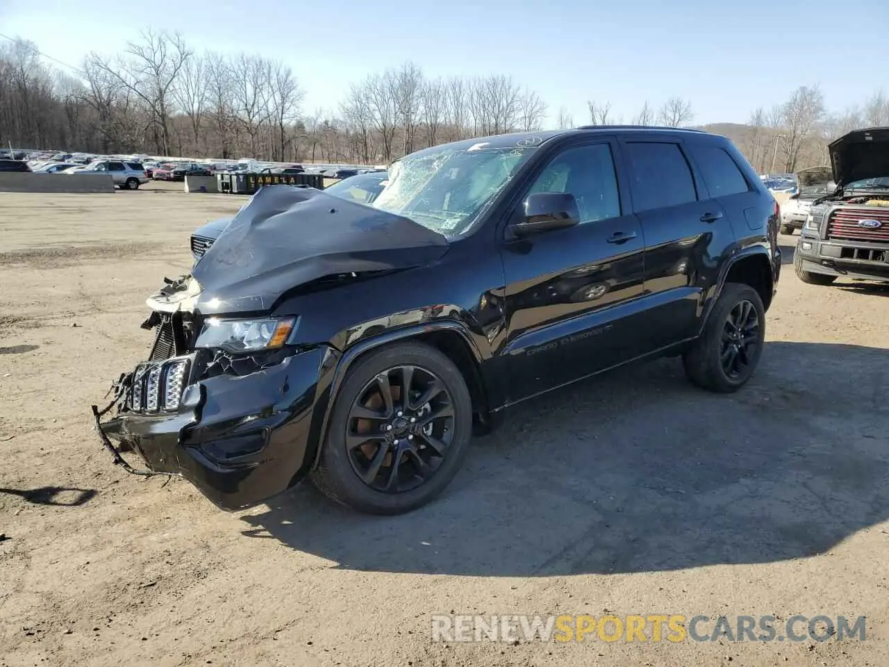 1 Photograph of a damaged car 1C4RJFAG3NC115216 JEEP GRAND CHER 2022
