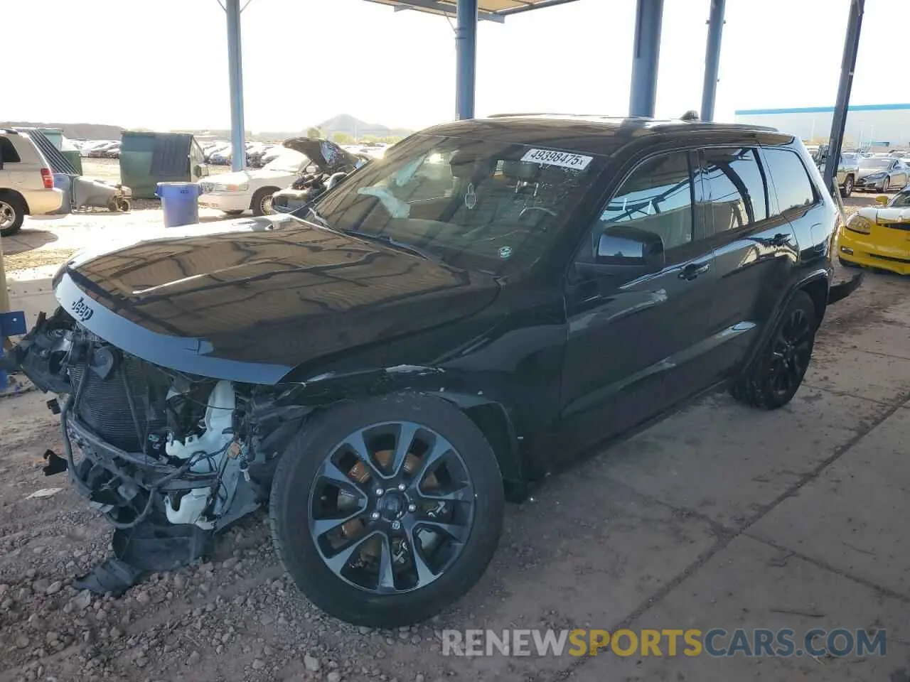 1 Photograph of a damaged car 1C4RJFAG7NC118510 JEEP GRAND CHER 2022