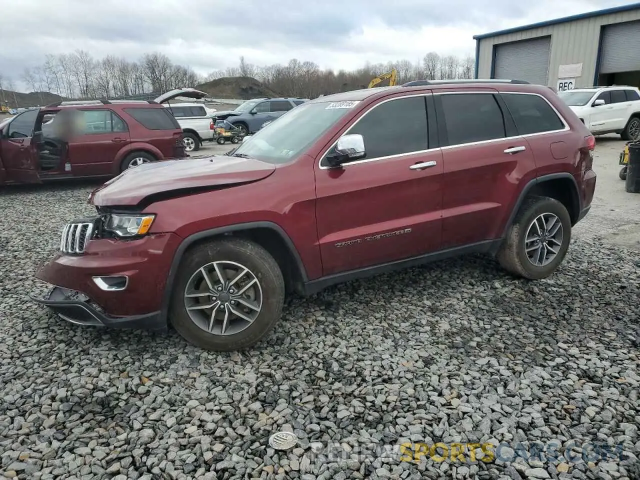 1 Photograph of a damaged car 1C4RJFBG3NC117613 JEEP GRAND CHER 2022