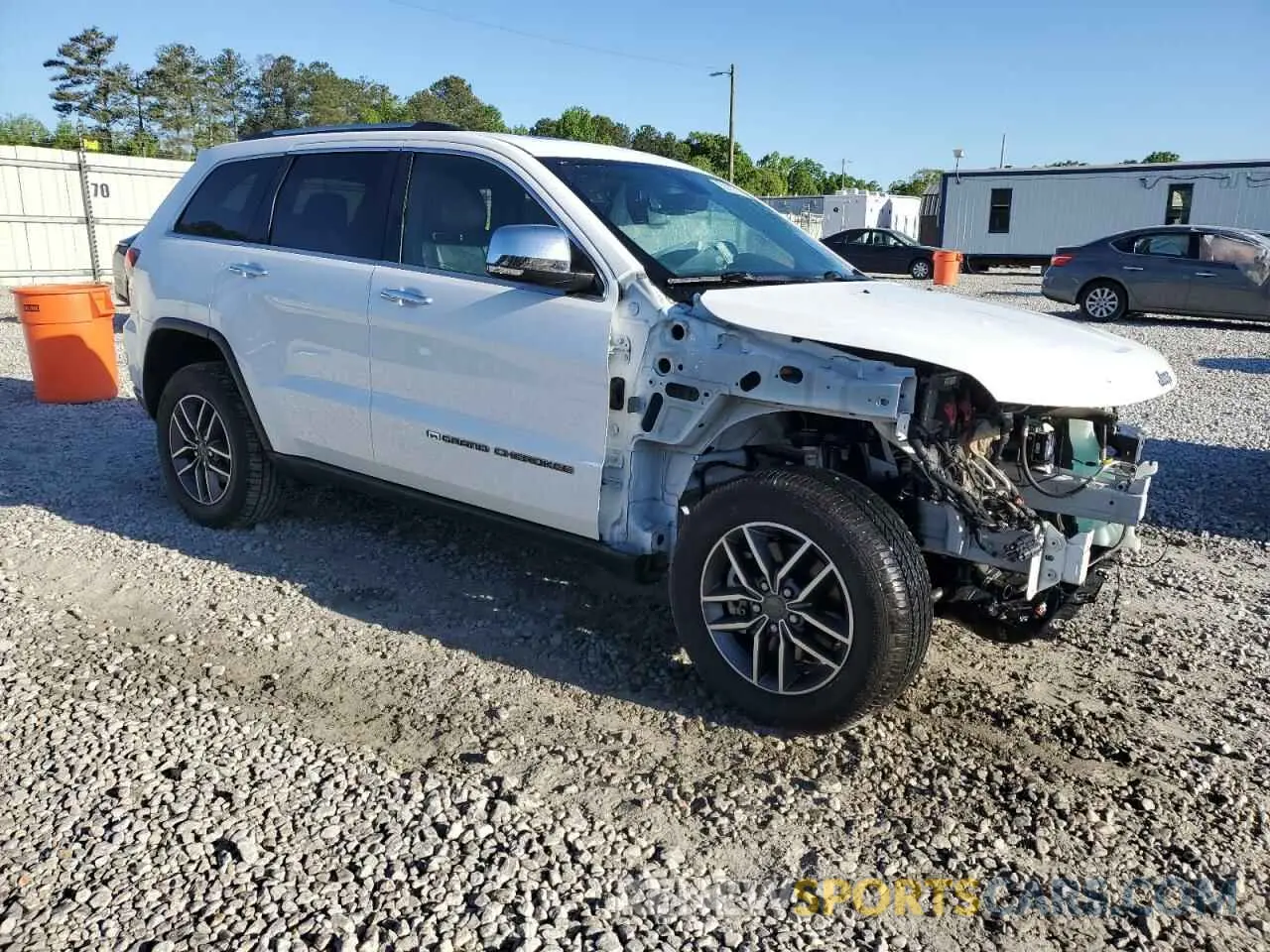4 Photograph of a damaged car 1C4RJFBG6NC110610 JEEP GRAND CHER 2022