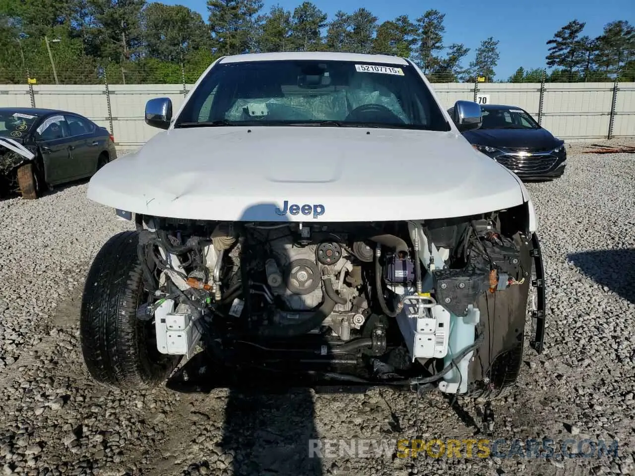 5 Photograph of a damaged car 1C4RJFBG6NC110610 JEEP GRAND CHER 2022