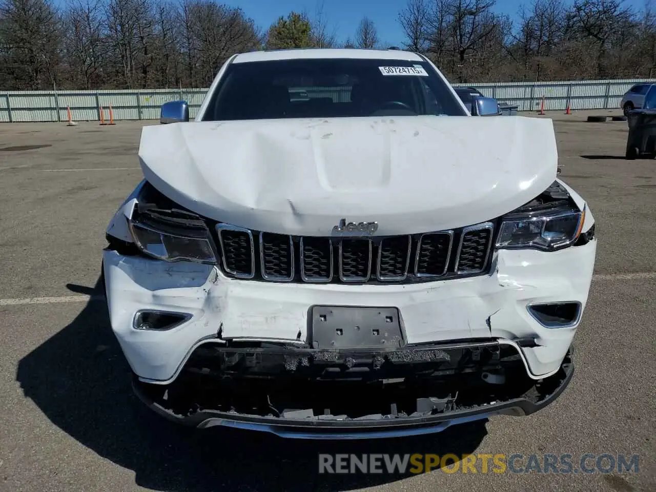 5 Photograph of a damaged car 1C4RJFBG7NC165387 JEEP GRAND CHER 2022