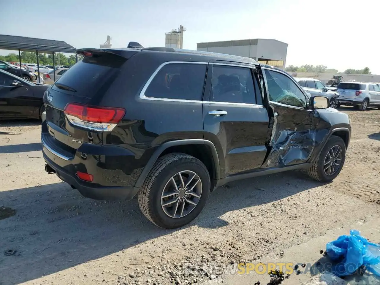 3 Photograph of a damaged car 1C4RJFBG7NC166524 JEEP GRAND CHER 2022