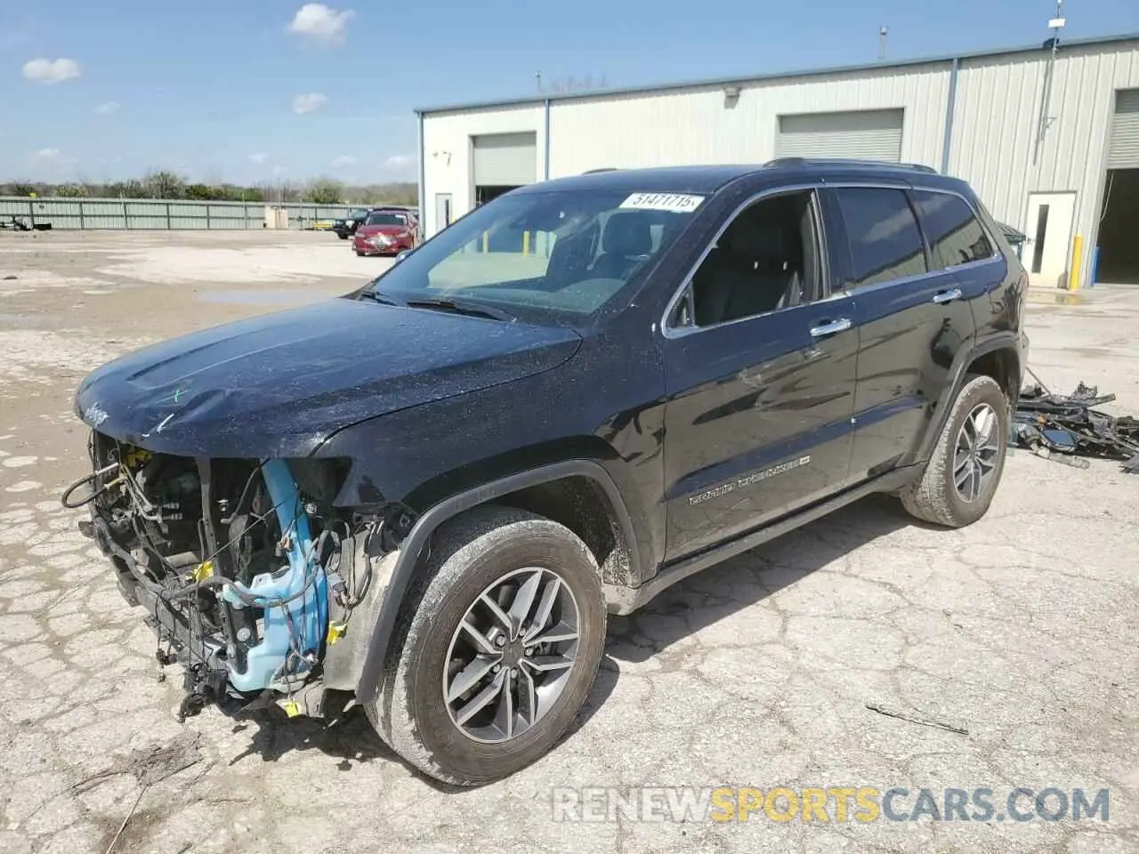 1 Photograph of a damaged car 1C4RJFBGXNC141875 JEEP GRAND CHER 2022