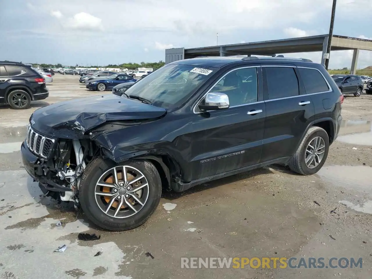 1 Photograph of a damaged car 1C4RJFBGXNC166551 JEEP GRAND CHER 2022