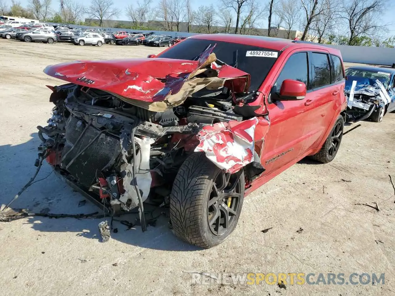 1 Photograph of a damaged car 1C4RJFN90JC224058 JEEP GRAND CHER 2022