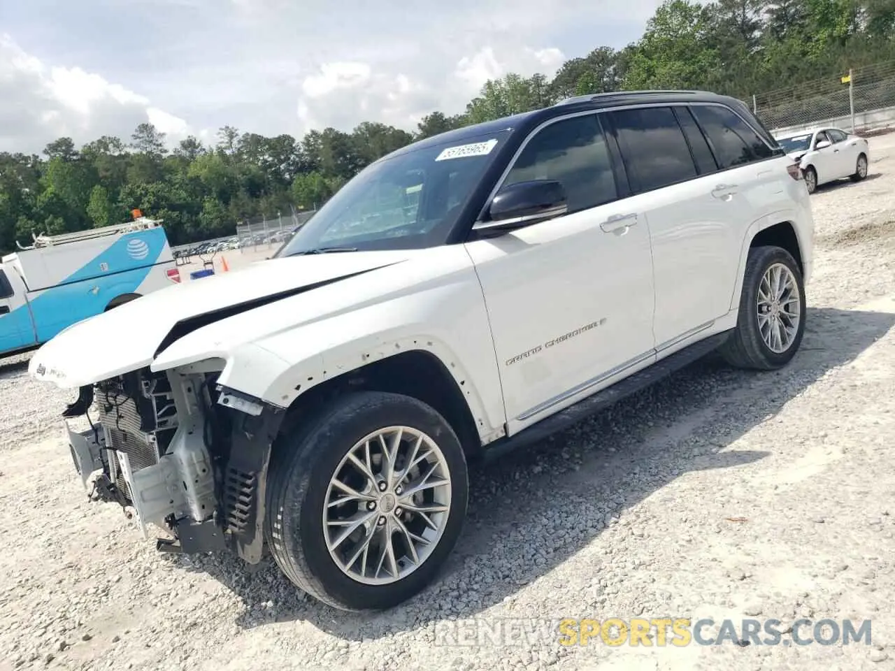1 Photograph of a damaged car 1C4RJGEG6N8637597 JEEP GRAND CHER 2022