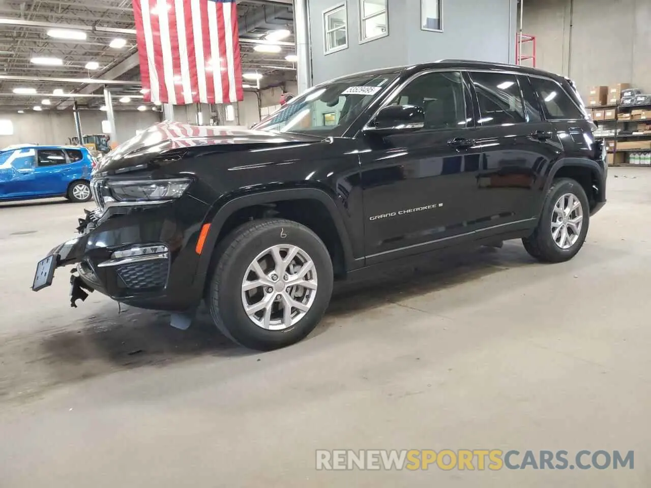 1 Photograph of a damaged car 1C4RJHBG8N8551024 JEEP GRAND CHER 2022
