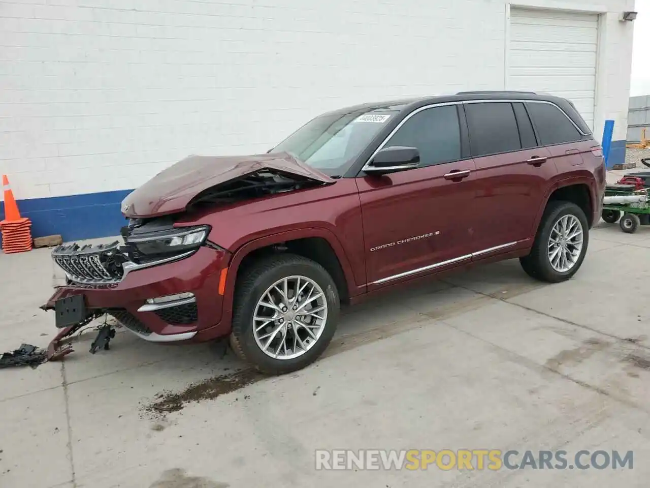 1 Photograph of a damaged car 1C4RJHEGXN8629699 JEEP GRAND CHER 2022