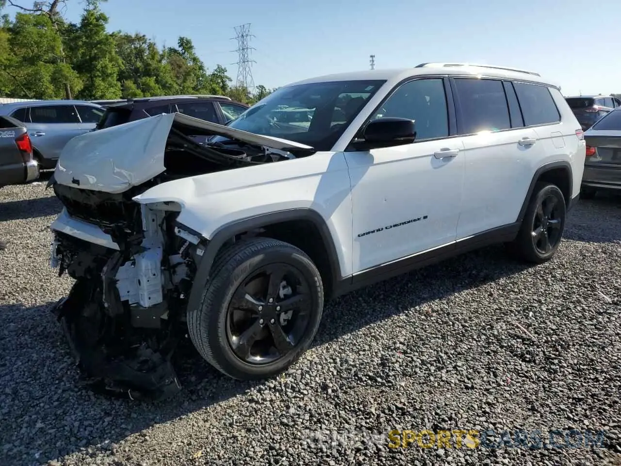 1 Photograph of a damaged car 1C4RJJAG4N8537341 JEEP GRAND CHER 2022