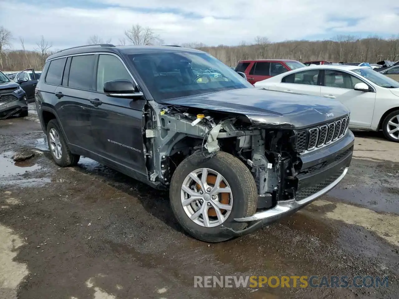 4 Photograph of a damaged car 1C4RJJBG7N8608577 JEEP GRAND CHER 2022