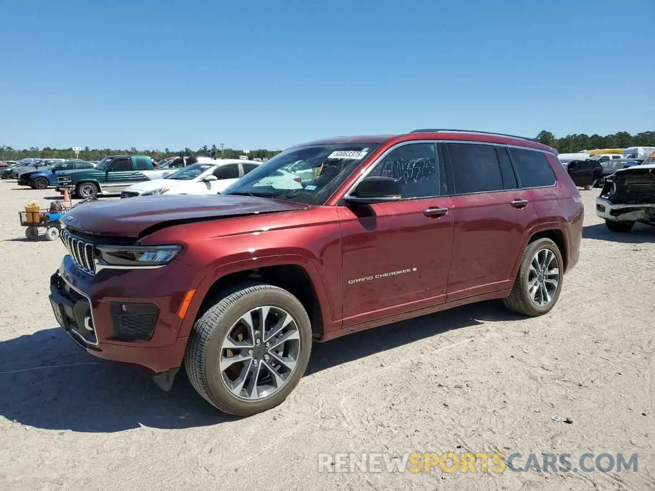 1 Photograph of a damaged car 1C4RJJDG7N8570281 JEEP GRAND CHER 2022