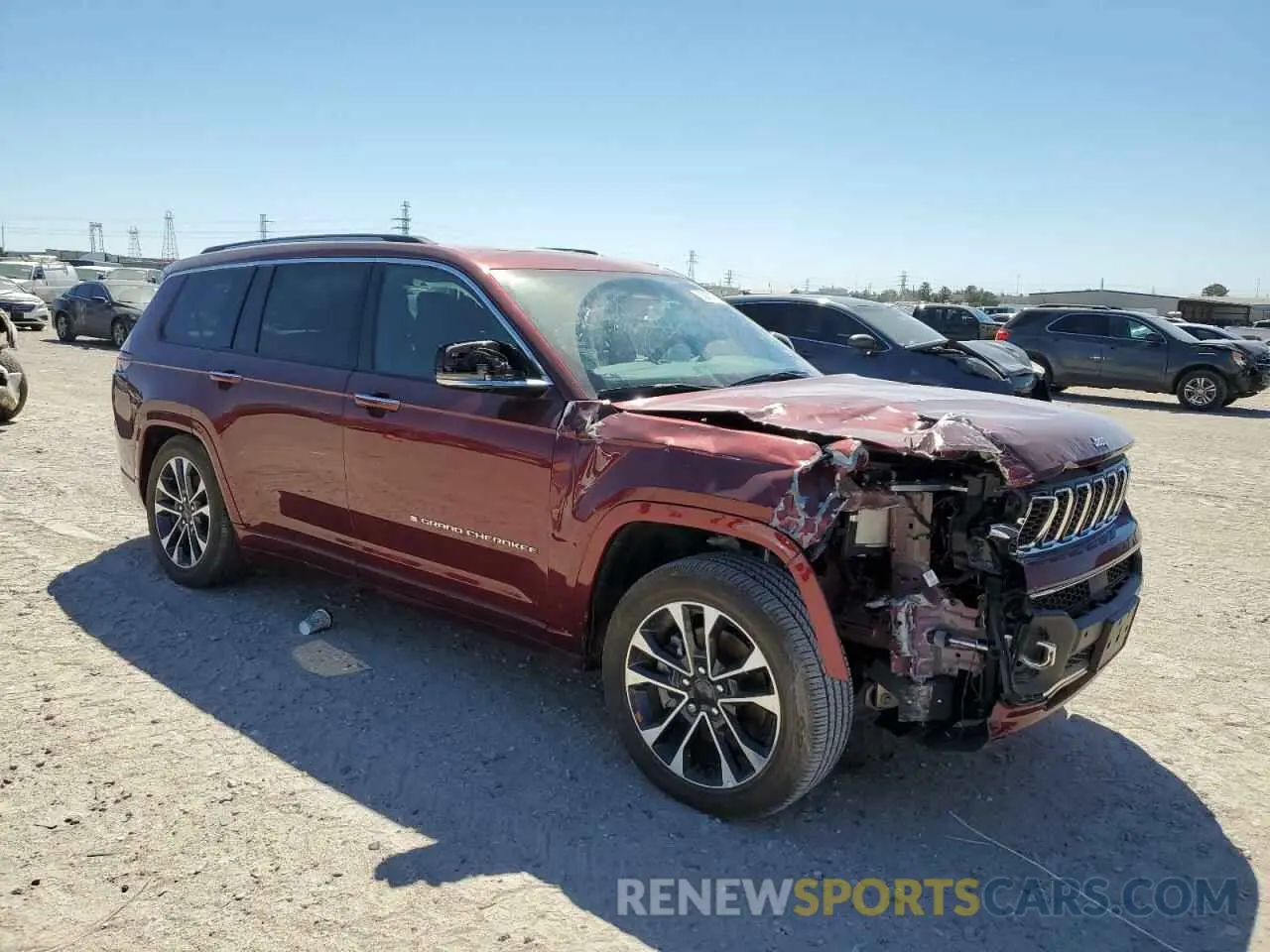 4 Photograph of a damaged car 1C4RJJDG7N8570281 JEEP GRAND CHER 2022