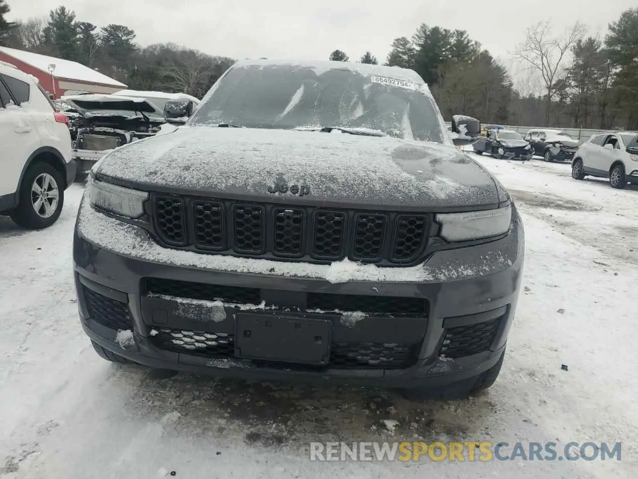 5 Photograph of a damaged car 1C4RJKAGXN8522297 JEEP GRAND CHER 2022