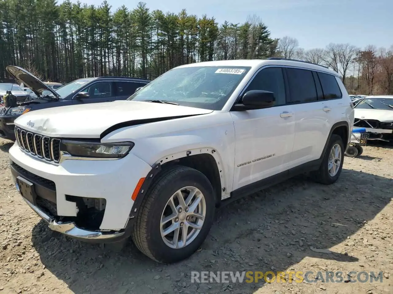 1 Photograph of a damaged car 1C4RJKAGXN8565540 JEEP GRAND CHER 2022