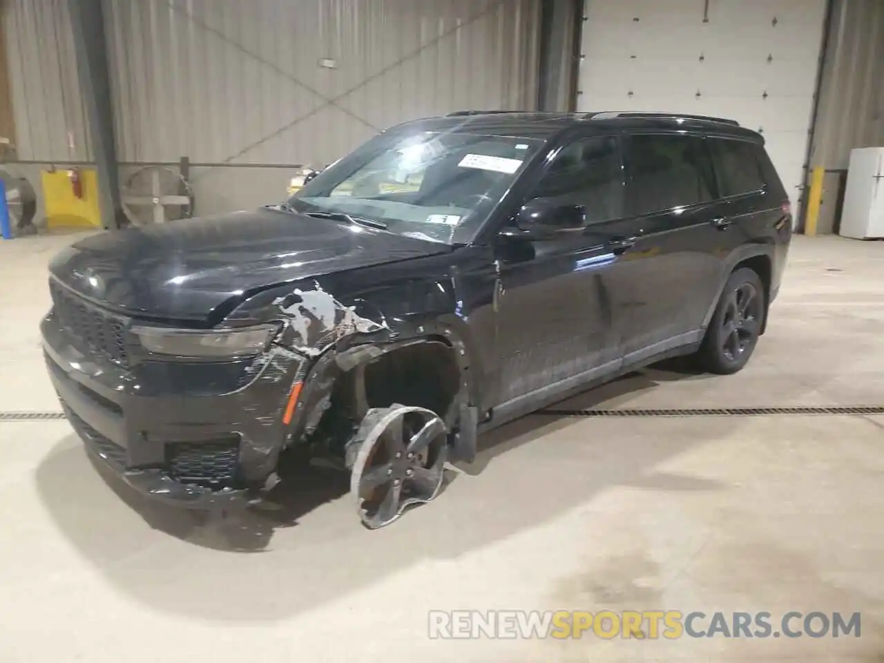 1 Photograph of a damaged car 1C4RJKAGXN8602053 JEEP GRAND CHER 2022