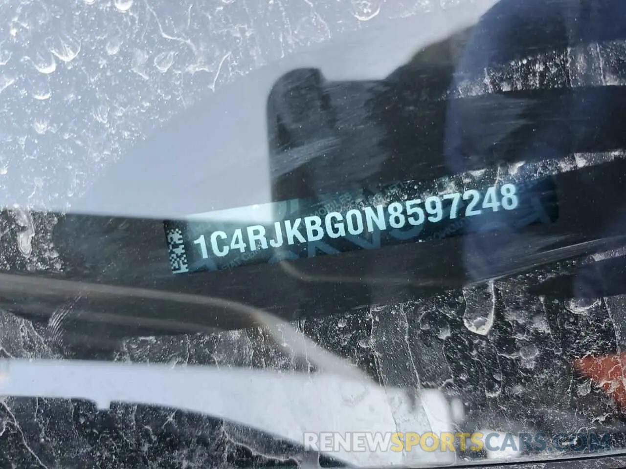 13 Photograph of a damaged car 1C4RJKBG0N8597248 JEEP GRAND CHER 2022