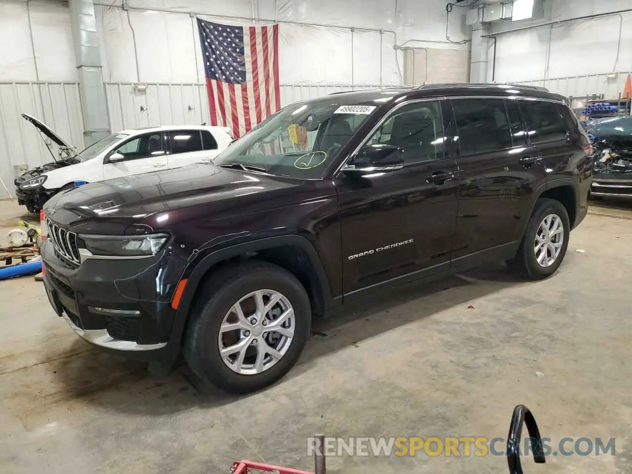 1 Photograph of a damaged car 1C4RJKBG0N8603842 JEEP GRAND CHER 2022