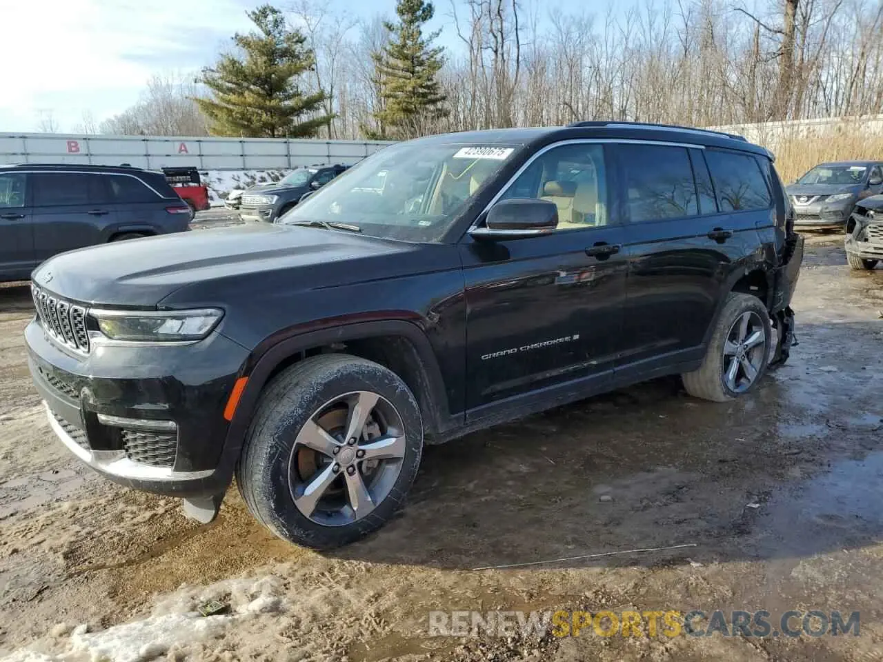 1 Photograph of a damaged car 1C4RJKBG5N8510900 JEEP GRAND CHER 2022