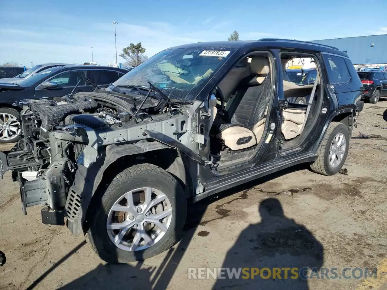 1 Photograph of a damaged car 1C4RJKBG5N8515336 JEEP GRAND CHER 2022