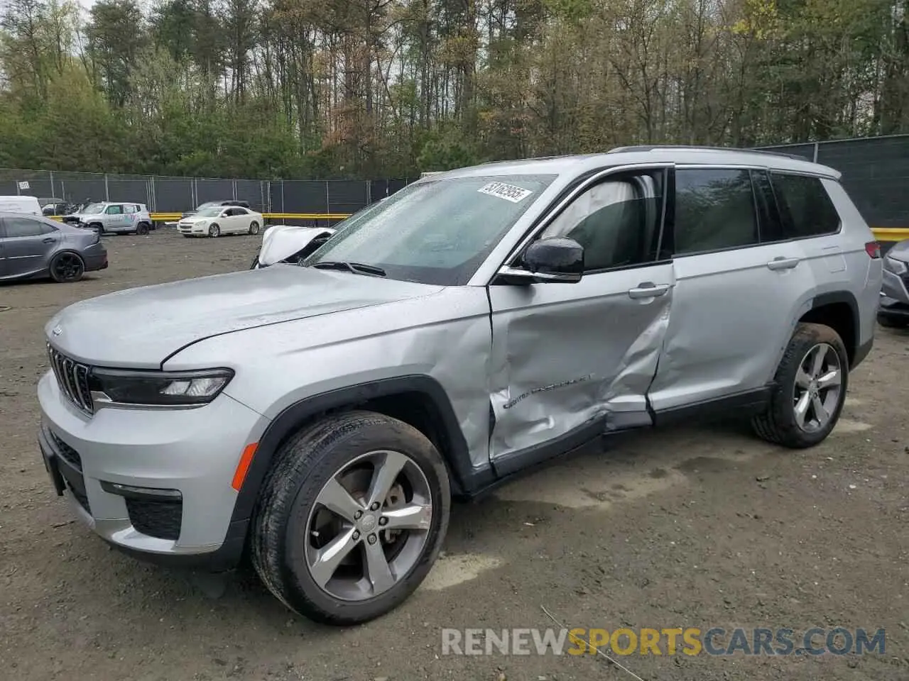 1 Photograph of a damaged car 1C4RJKBG6N8507357 JEEP GRAND CHER 2022