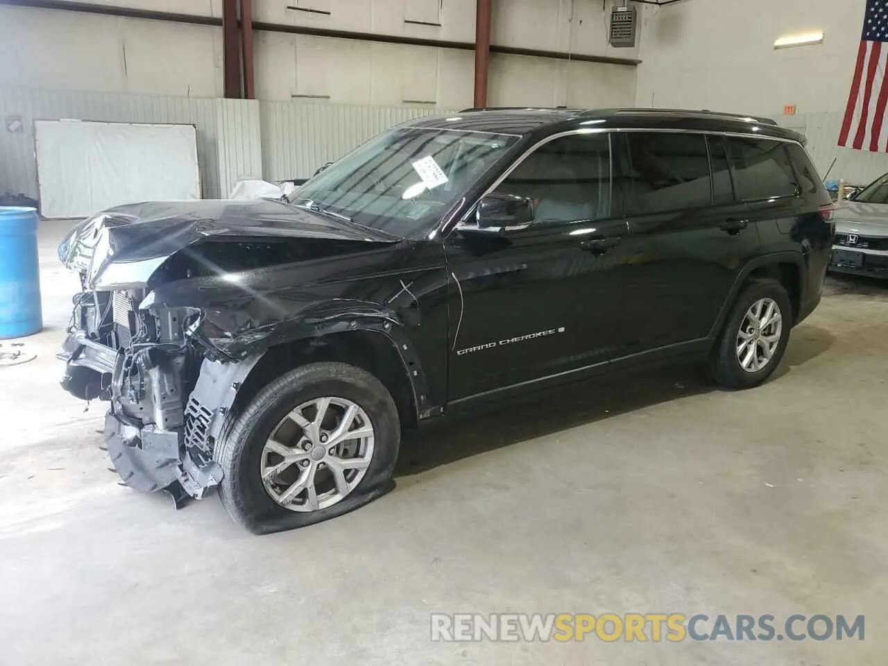 1 Photograph of a damaged car 1C4RJKBG6N8621603 JEEP GRAND CHER 2022