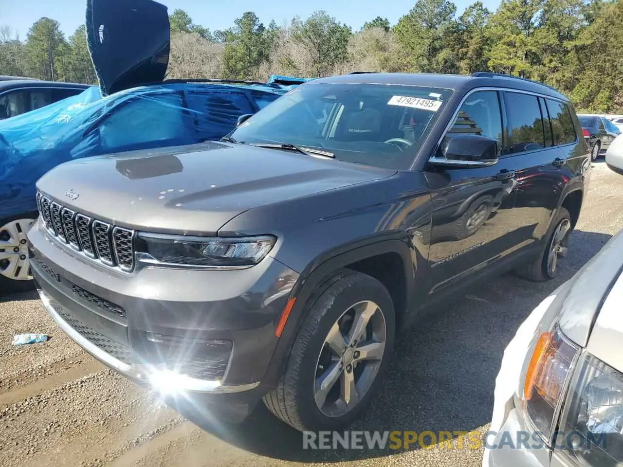 1 Photograph of a damaged car 1C4RJKBG8N8507876 JEEP GRAND CHER 2022