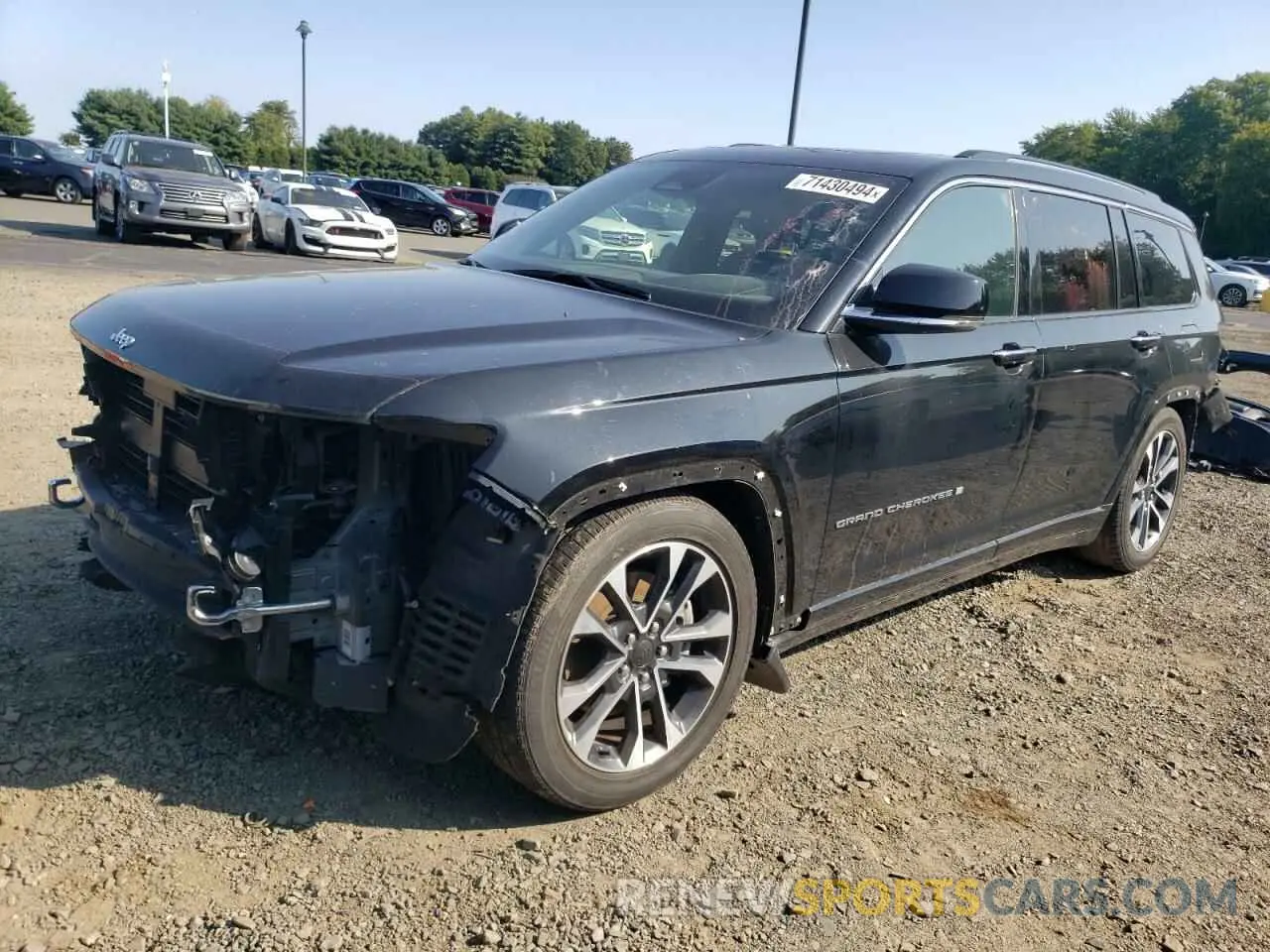 1 Photograph of a damaged car 1C4RJKDG1N8554146 JEEP GRAND CHER 2022