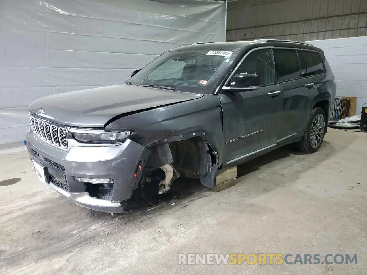 1 Photograph of a damaged car 1C4RJKET0N8590504 JEEP GRAND CHER 2022