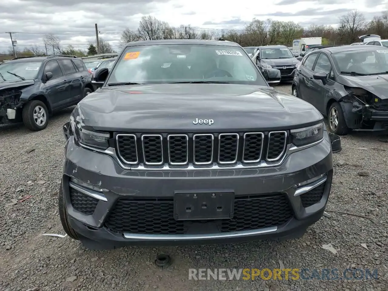 5 Photograph of a damaged car 1C4RJYB67N8760116 JEEP GRAND CHER 2022