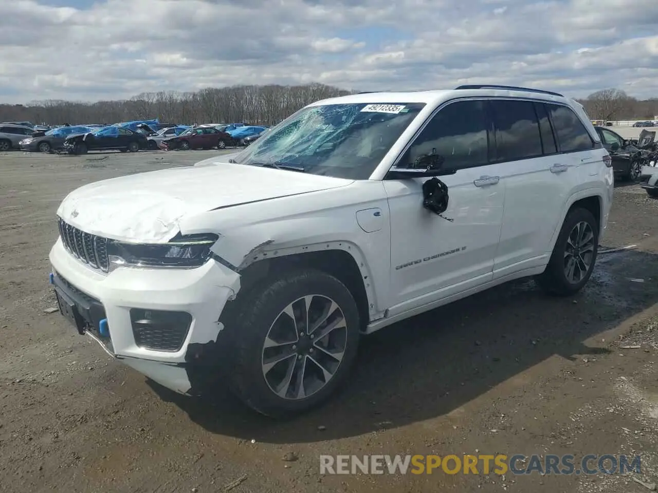 1 Photograph of a damaged car 1C4RJYD67N8716033 JEEP GRAND CHER 2022