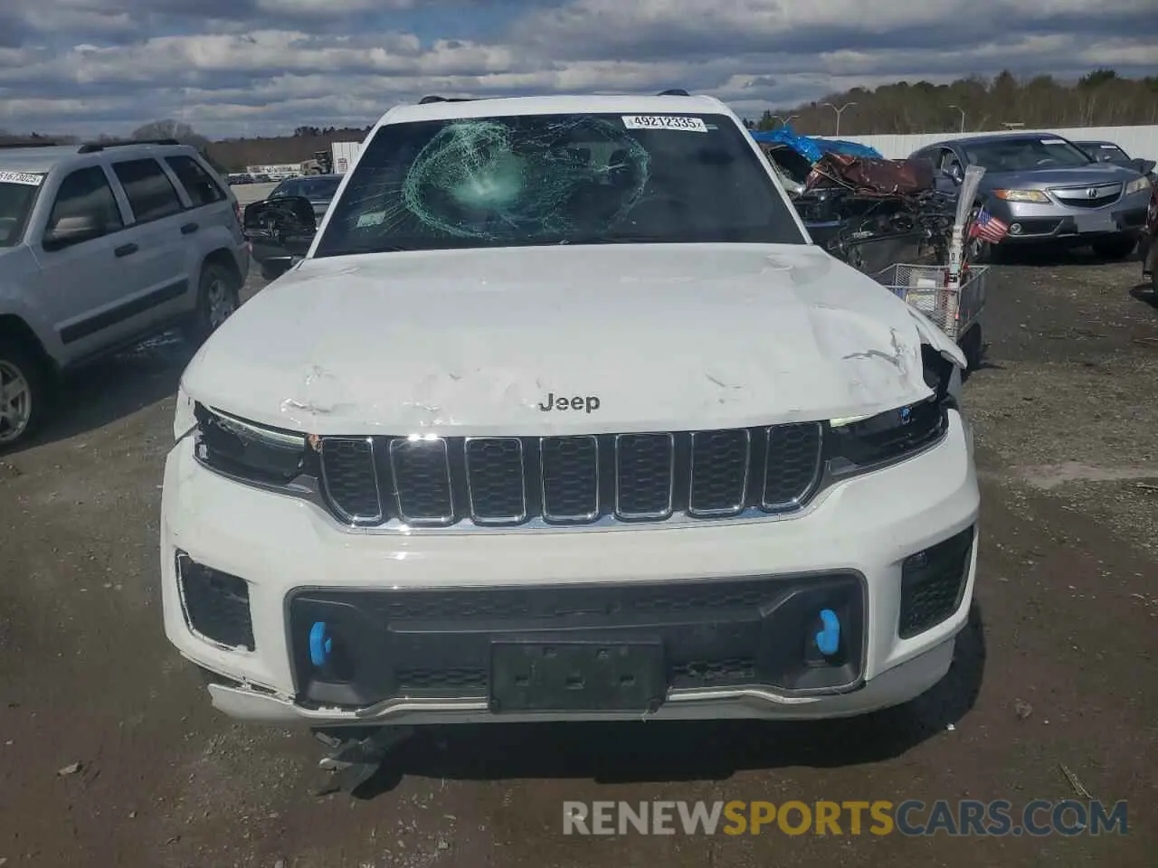 5 Photograph of a damaged car 1C4RJYD67N8716033 JEEP GRAND CHER 2022