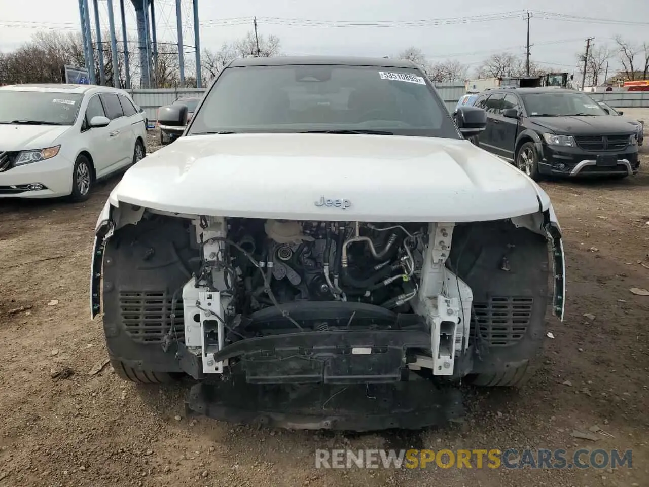 5 Photograph of a damaged car 1C4RJYE60N8777738 JEEP GRAND CHER 2022