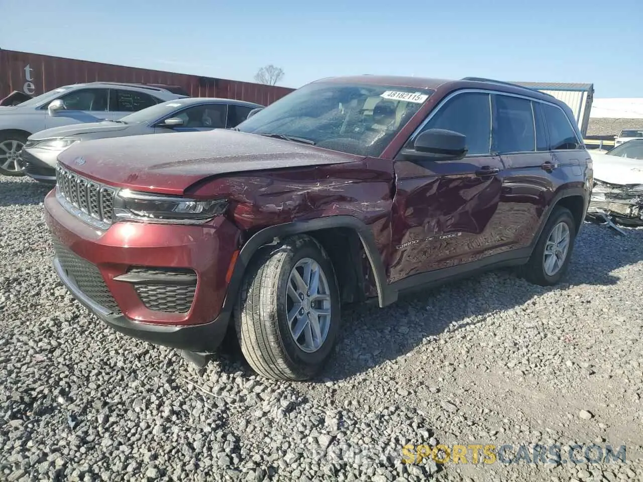 1 Photograph of a damaged car 1C4RJGAG0PC534276 JEEP GRAND CHER 2023