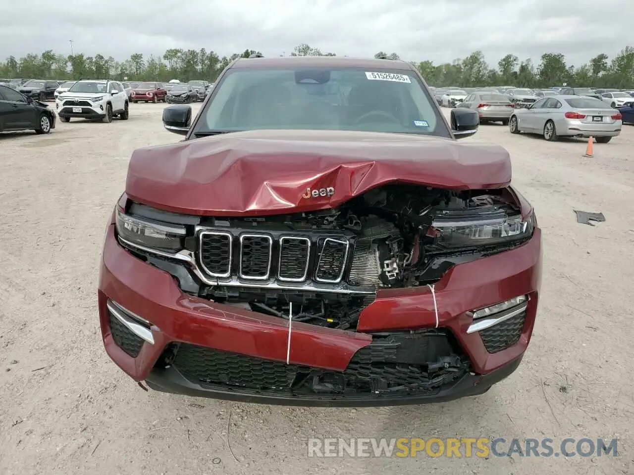 5 Photograph of a damaged car 1C4RJGBG2PC648262 JEEP GRAND CHER 2023