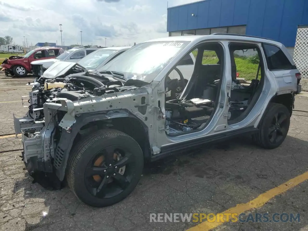 1 Photograph of a damaged car 1C4RJHAG0P8109746 JEEP GRAND CHER 2023