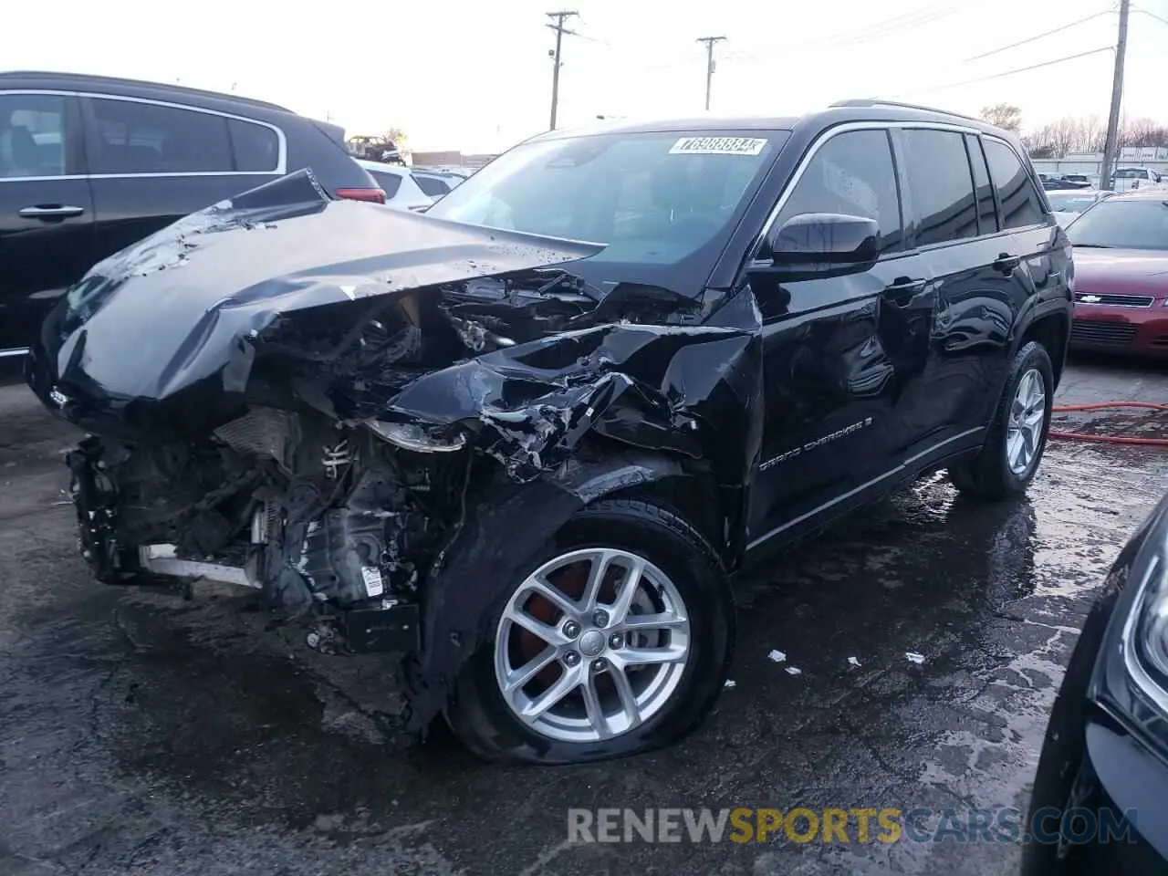 1 Photograph of a damaged car 1C4RJHAG0PC570670 JEEP GRAND CHER 2023