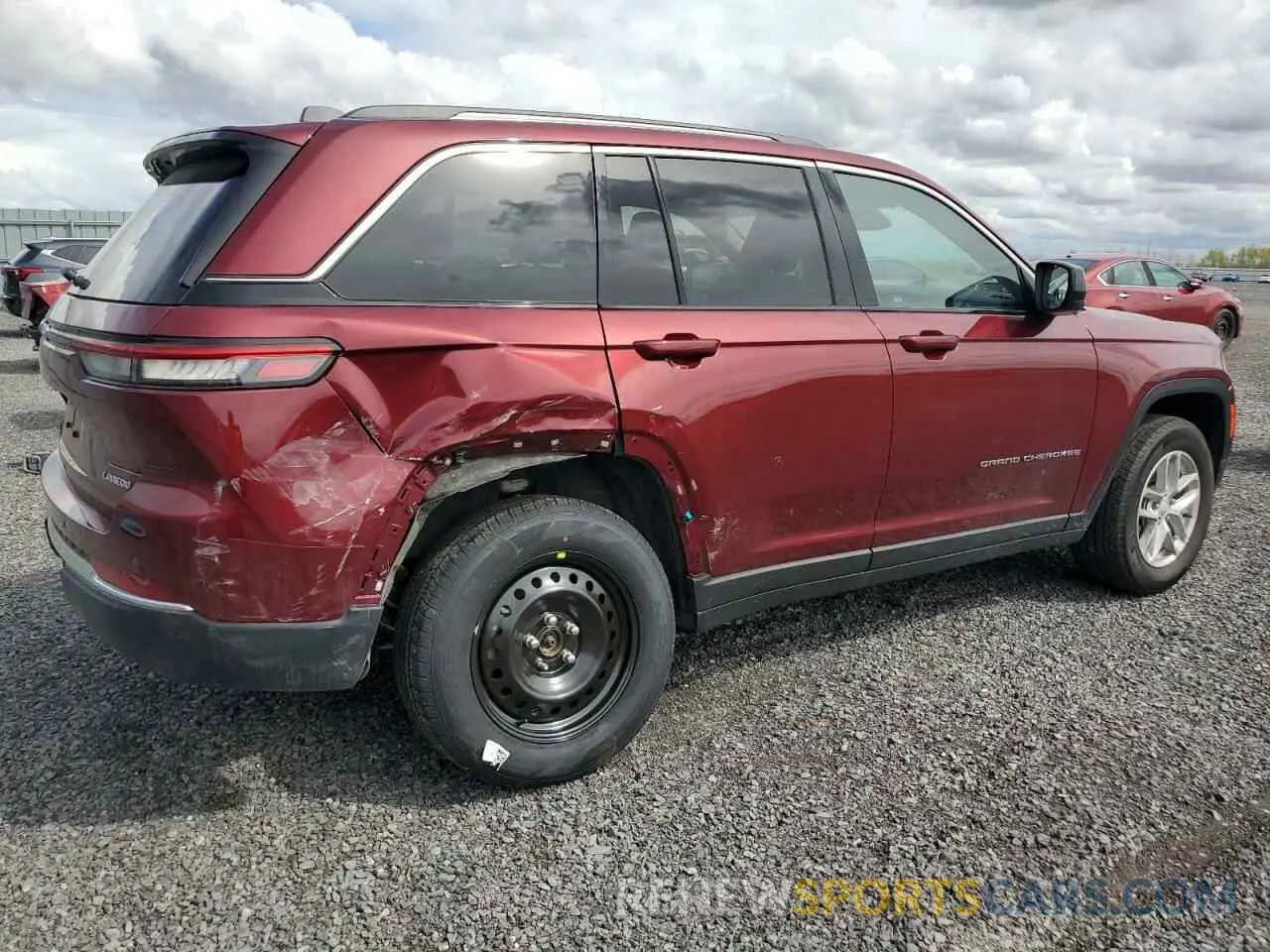3 Photograph of a damaged car 1C4RJHAG7P8709325 JEEP GRAND CHER 2023