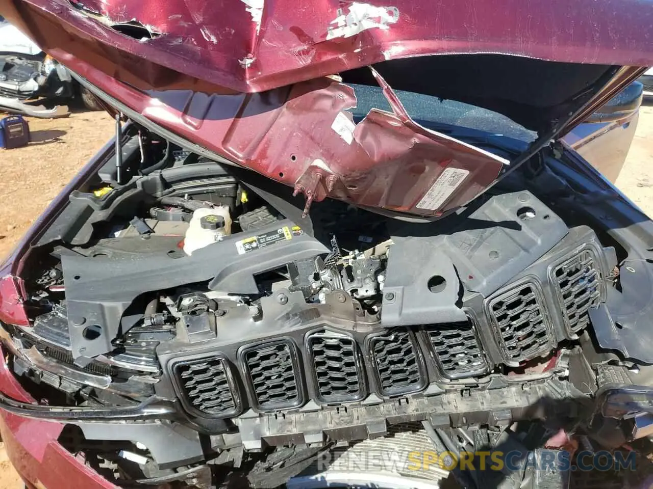 14 Photograph of a damaged car 1C4RJHAG8PC633126 JEEP GRAND CHER 2023